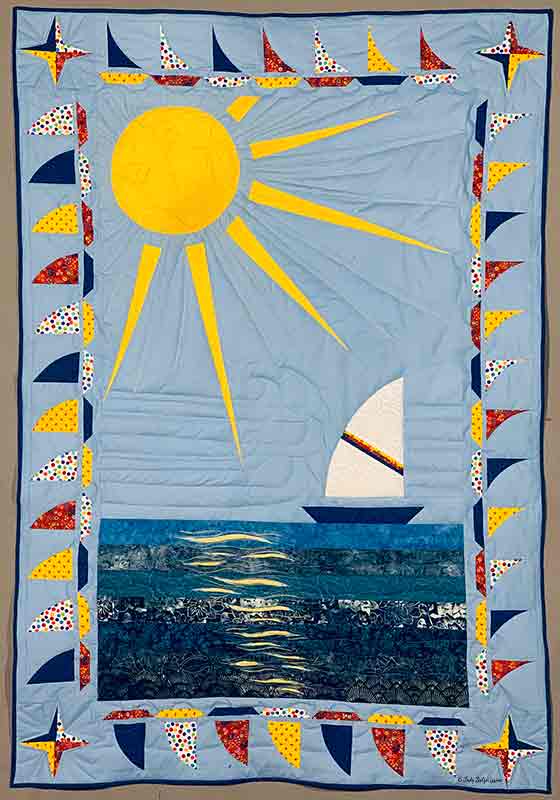 Sailboat Baby Quilt 3