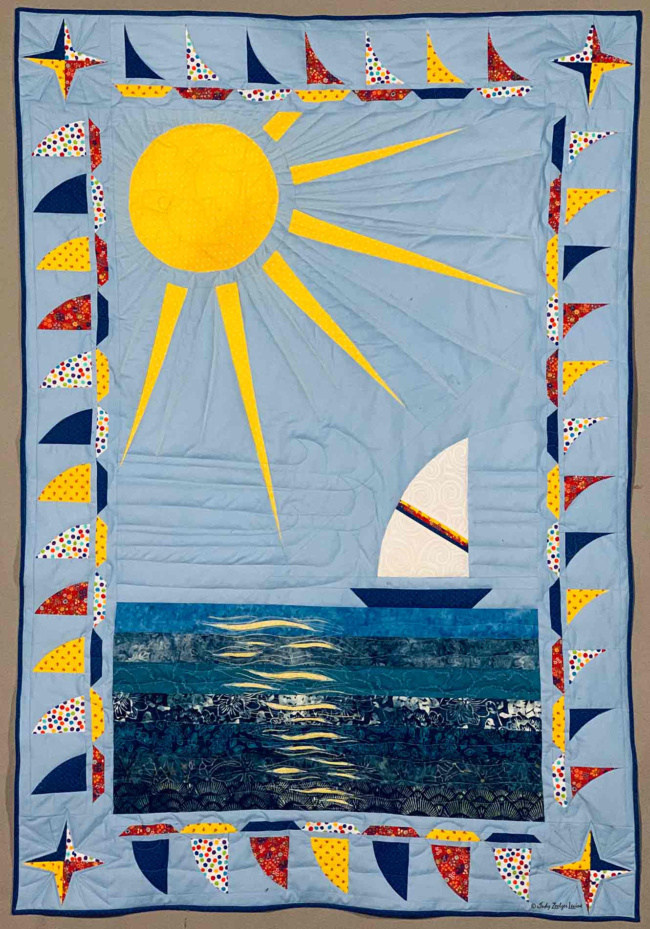 Sailboat Baby Quilt 3
